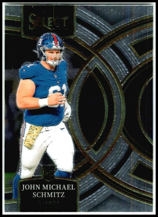 2023 Panini Select #168 John Michael Schmitz New York Giants