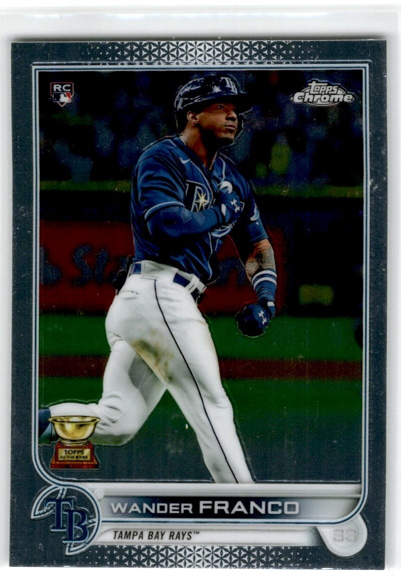 2022 Topps Chrome Wander Franco Rookie Tampa Bay Rays #35