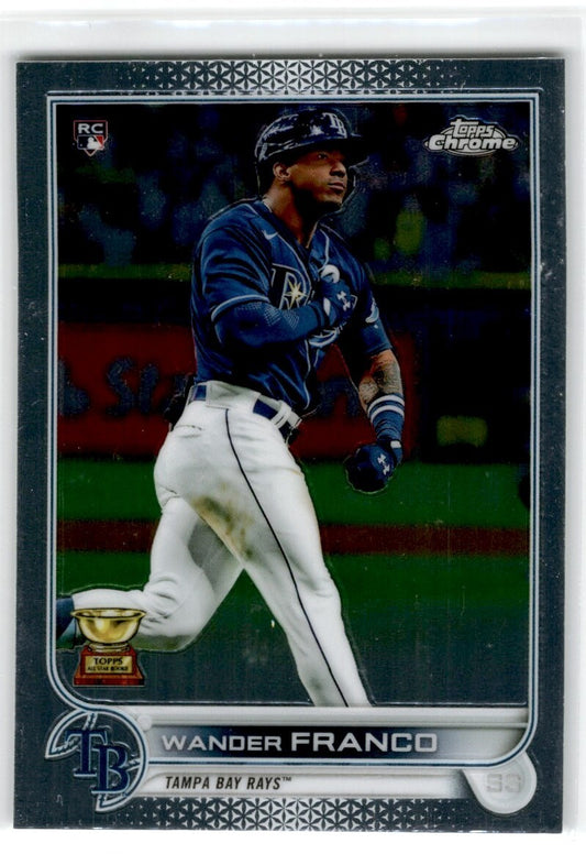 2022 Topps Chrome Wander Franco Rookie Tampa Bay Rays #35