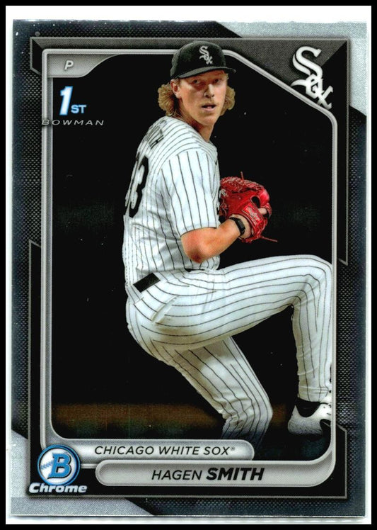 2024 Bowman Draft Chrome #BDC-2 Hagen Smith Chicago White Sox