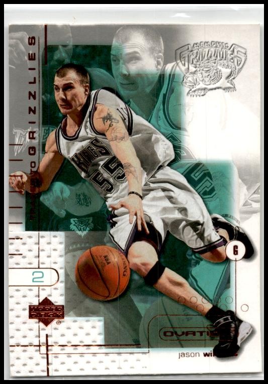 2001-02 Upper Deck Ovation #44 Jason Williams Memphis Grizzlies
