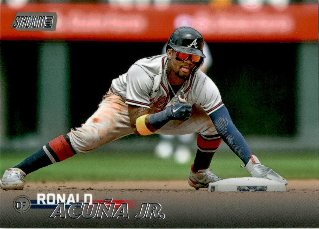 2023 Stadium Club #262 Ronald Acuña Jr. Atlanta Braves