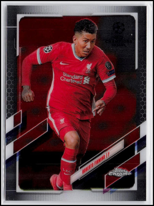 2020-21 Topps Chrome UEFA Champions League #33 Roberto Firmino