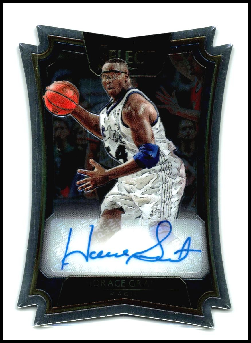 2016-17 Panini Select Die Cut Autographs #48 Horace Grant Auto Magic
