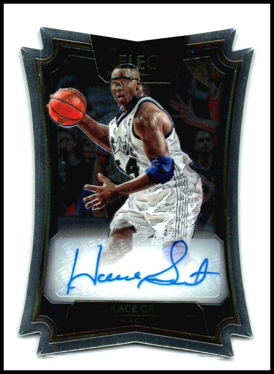 2016-17 Panini Select Die Cut Autographs #48 Horace Grant Auto Magic