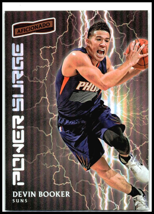 2016-17 Panini Aficionado Power Surge #2 Devin Booker Phoenix Suns