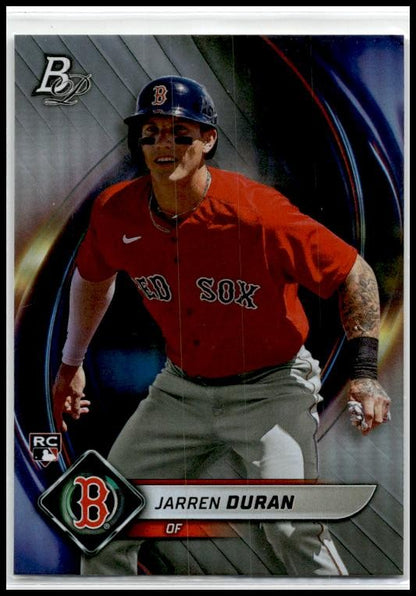 2022 Bowman Platinum #27 Jarren Duran Rookie Boston Red Sox