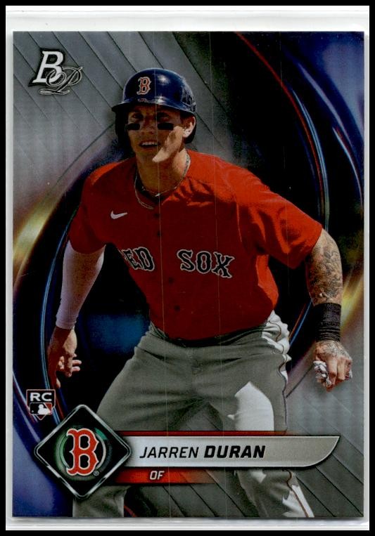 2022 Bowman Platinum #27 Jarren Duran Rookie Boston Red Sox