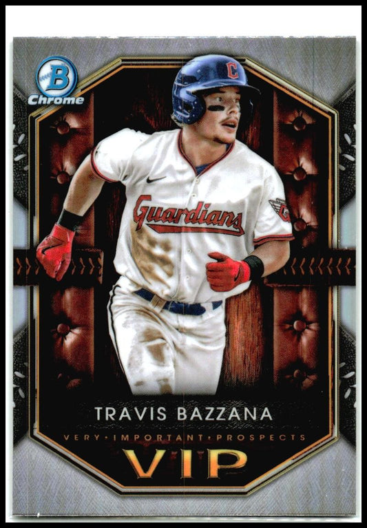 2025 Bowman Very Important Prospects #VIP-8 Travis Bazzana Cleveland Guardians