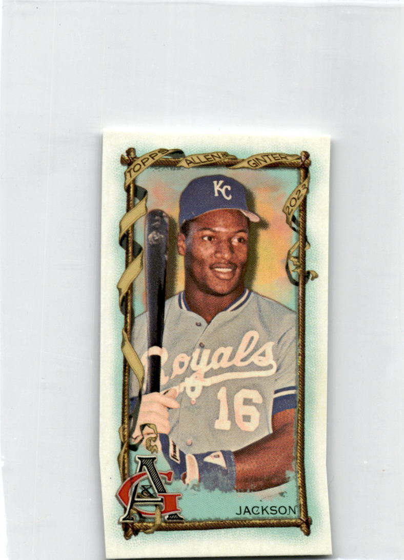 2023 Topps Allen & Ginter Mini #384 Bo Jackson Kansas City Royals