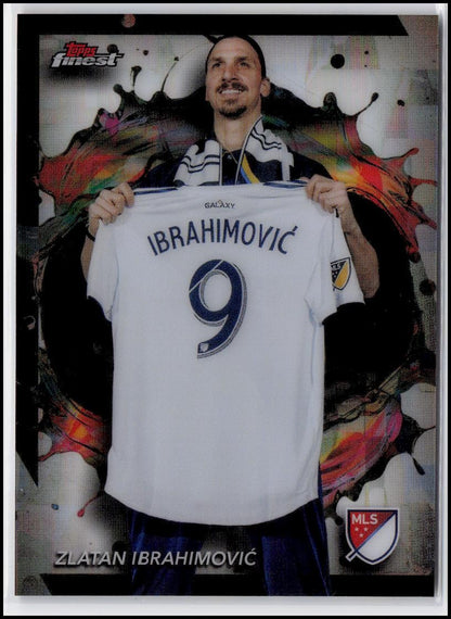 2024 Finest MLS #MLS-9 Zlatan Ibrahimović Short Prints