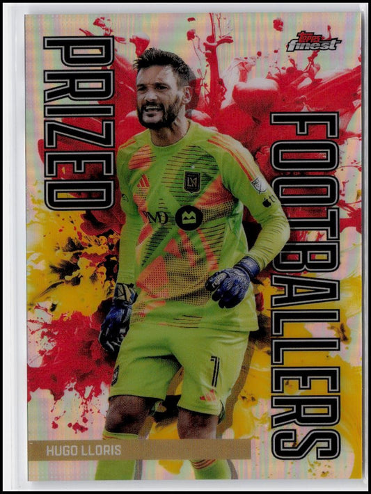 2024 Finest MLS #PFF-6 Hugo Lloris Prized Footballers Fusion Yellow/Red