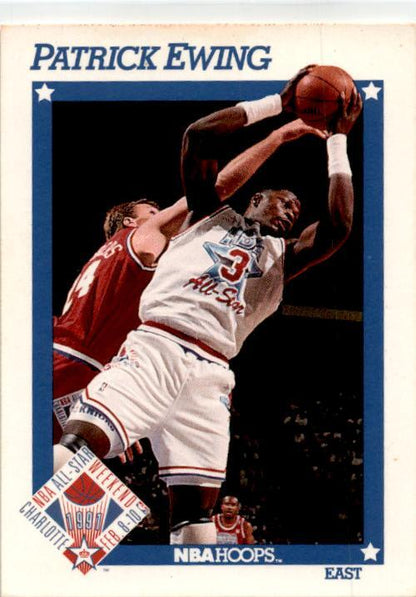 1991-92 Hoops #251 Patrick Ewing New York Knicks