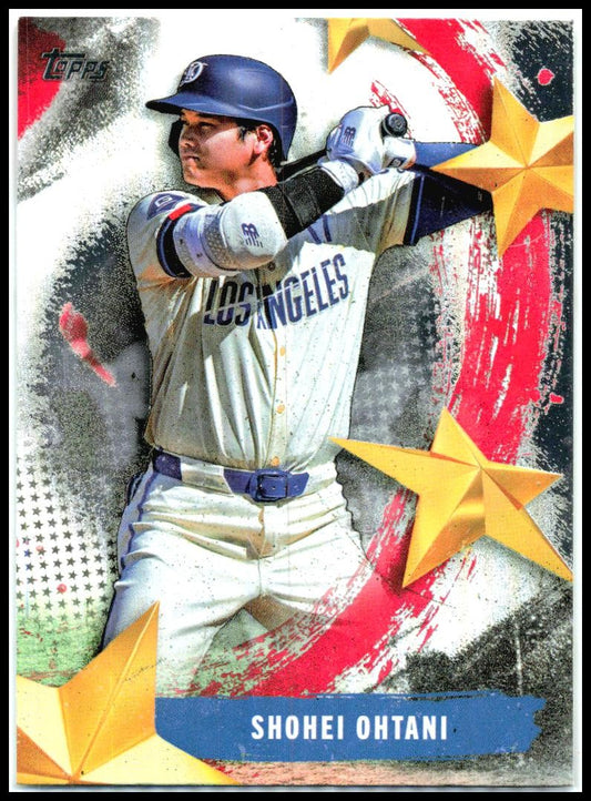 2025 Topps Stars of MLB #SMLB-10 Shohei Ohtani Los Angeles Dodgers
