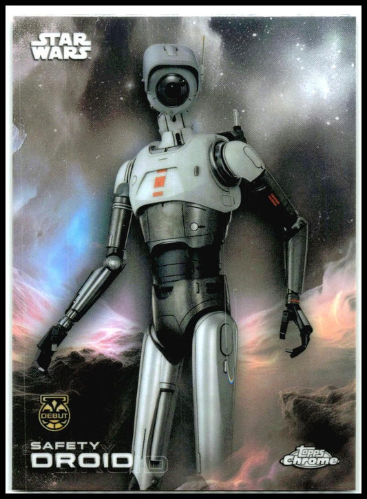 2025 Topps Chrome Star Wars #161 Safety Droid
