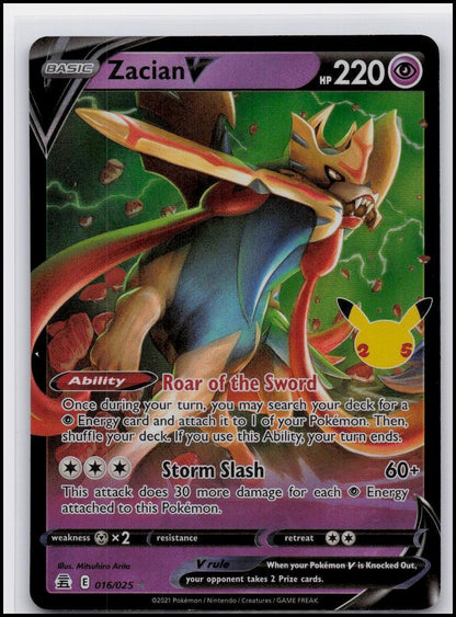 Celebrations #016/025 Zacian V