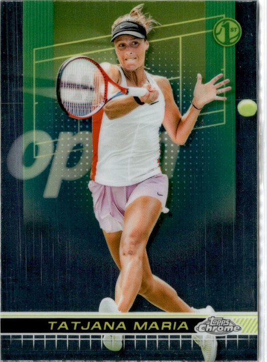 2024 Topps Chrome Tennis #3 Tatjana Maria