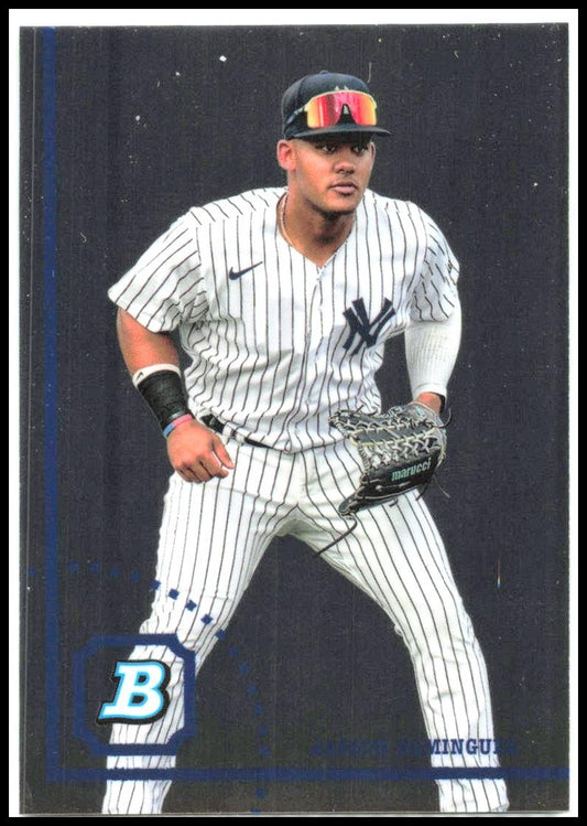2022 Bowman Heritage Chrome Prospects #BHPC-2 Jasson Dominguez New York Yankees