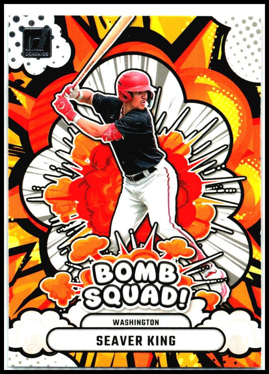 2025 Donruss Bomb Squad #11 Seaver King Washington Nationals