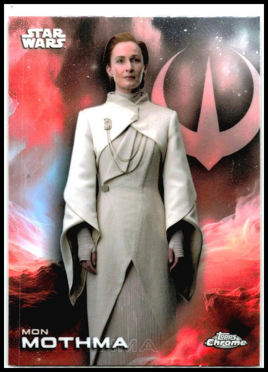 2025 Topps Chrome Star Wars #93 Mon Mothma