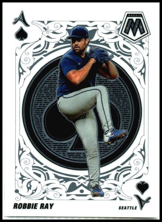 2022 Panini Mosaic Aces #A-8 Robbie Ray Seattle Mariners