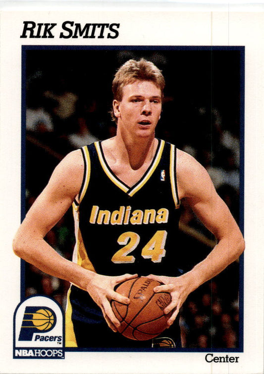 1991 Hoops #88 Rik Smits  Indiana Pacers.