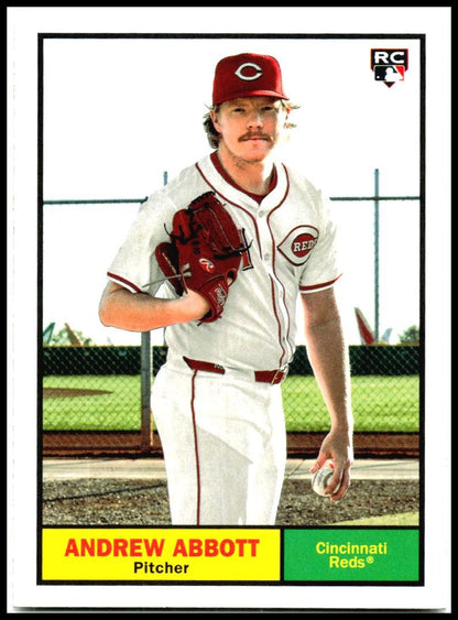 2024 Topps Archives #97 Andrew Abbott Rookie Cincinnati Reds