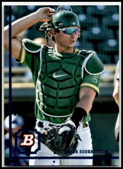 2022 Bowman Heritage Photo Variation #BHP-16 Tyler Soderstrom Oakland Athletics