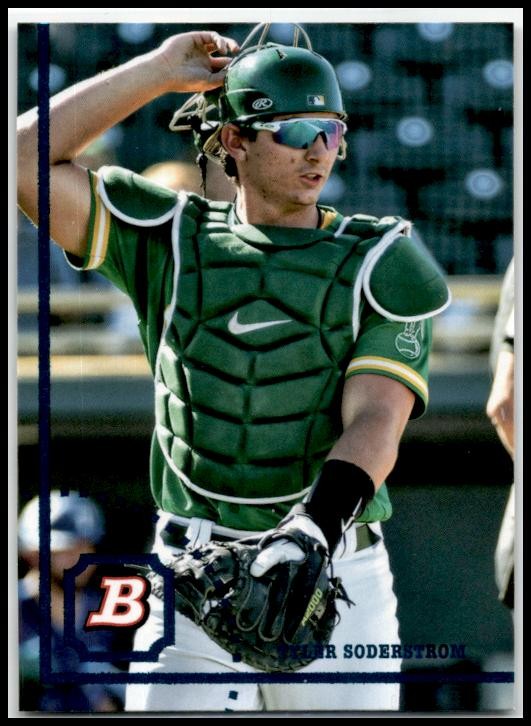 2022 Bowman Heritage Photo Variation #BHP-16 Tyler Soderstrom Oakland Athletics