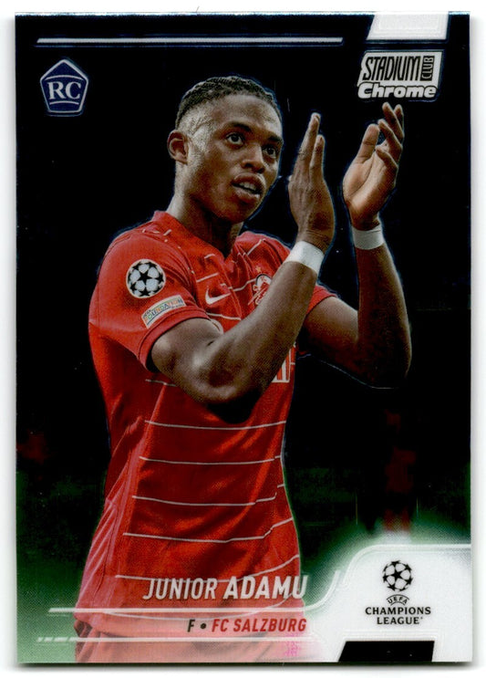 2022 Stadium Club Chrome Junior Adamu FC Salzburg #53