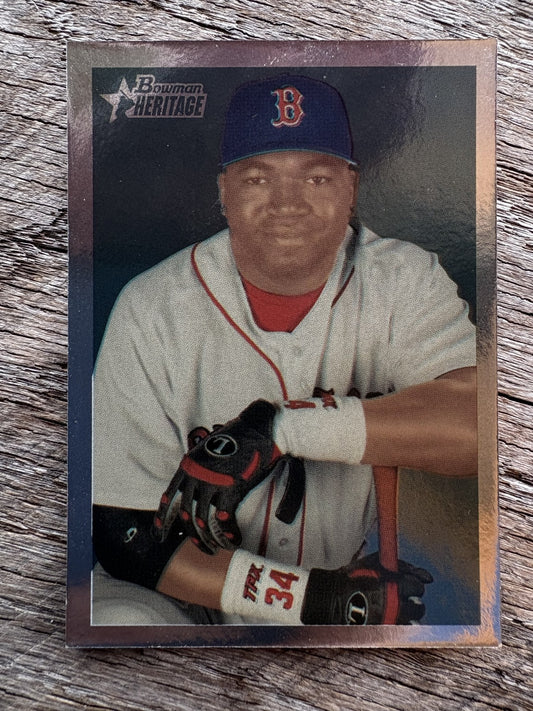 2006 Bowman Heritage #175 David Ortiz Boston Red Sox