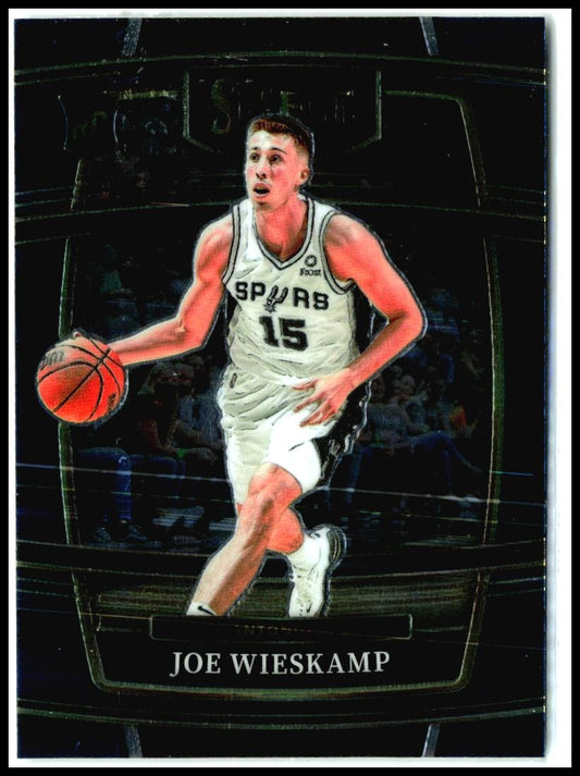 2021-22 Panini Select Blue #18 Joe Wieskamp Rookie San Antonio Spurs