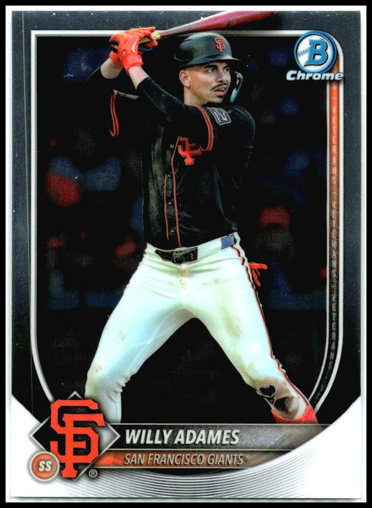 2025 Bowman #14 willy Adames Giants