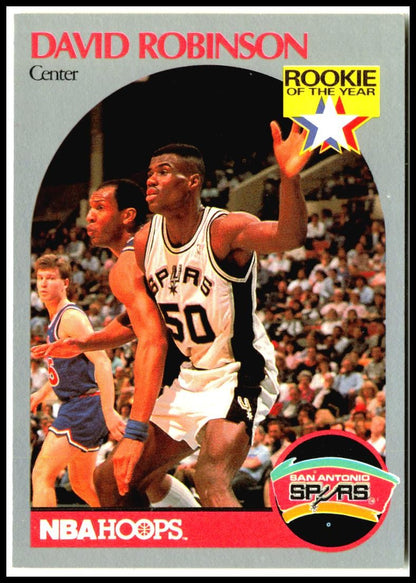 1990-91 Hoops #270 David Robinson San Antonio Spurs