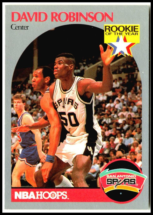 1990-91 Hoops #270 David Robinson San Antonio Spurs