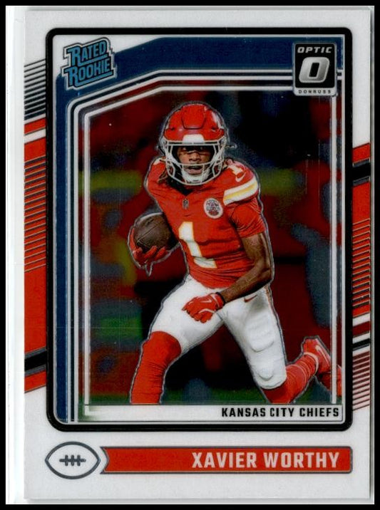 2024 Panini Donruss Optic #300 Xavier Worthy