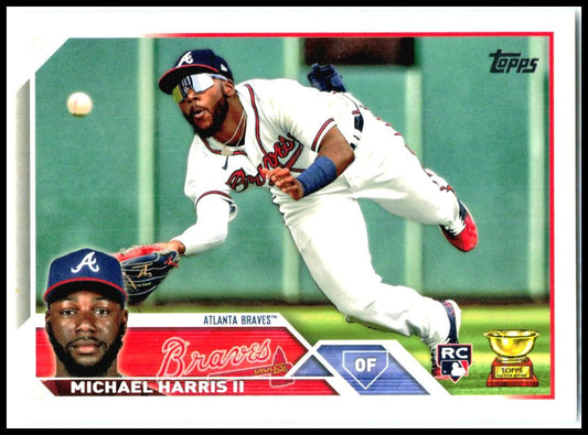 2023 Topps #226 Michael Harris II Rookie Atlanta Braves