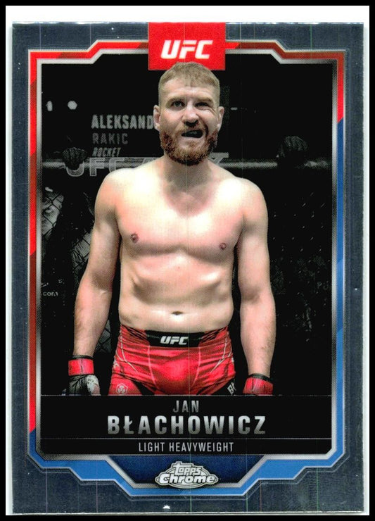 2025 Topps Chrome UFC #129 Jan Balchowicz