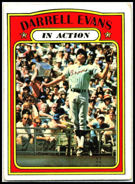 1972 Topps #172 Darrell Evans Atlanta Braves