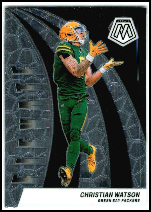 2024 Panini Mosaic Elevate #14 Christian Watson Green Bay Packers