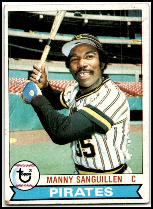 1979 Topps #447 Manny Sanguillen Pittsburgh Pirates