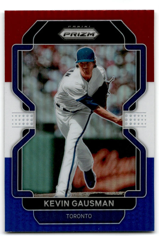2022 Panini Prizm Red White Blue Kevin Gausman Toronto Blue Jays #135
