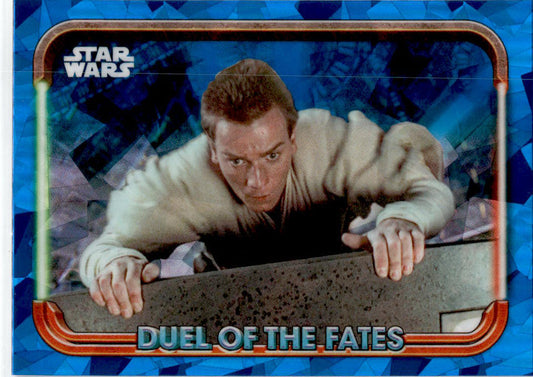 2024 STAR WARS EPISODE 1 THE PHANTOM MENACE TOPPS SAPPHIRE DF-17 OBI-Wan Kenobi