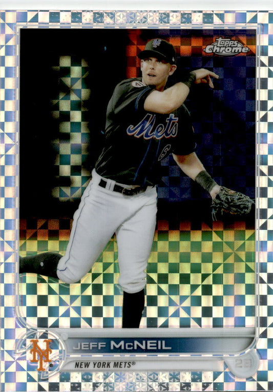 2022 Topps X-Fractor #357 Jeff McNeil New York Mets