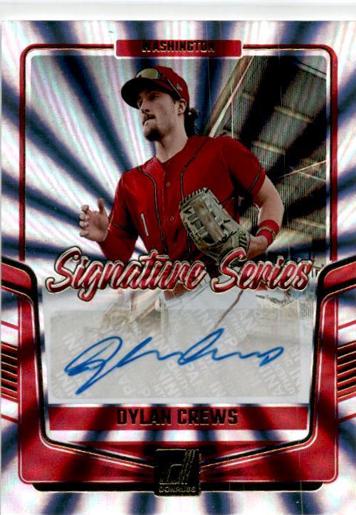 2024 Donruss Signature Series #SS-DC Dylan Crews Washington