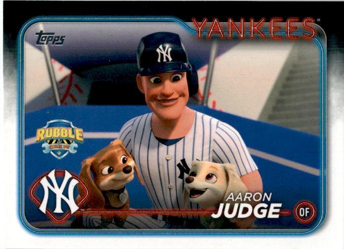 2024 Topps Update Paw Patrol Aaron Judge #PP-2 Aaron Judge New York Yankees