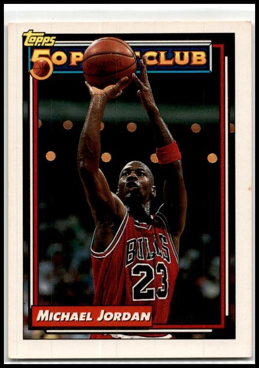 1992-93 Topps #205 Michael Jordan Chicago Bulls