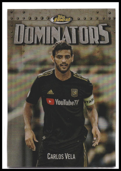 2024 Finest MLS #DO-9 Carlos Vela Finest Dominators