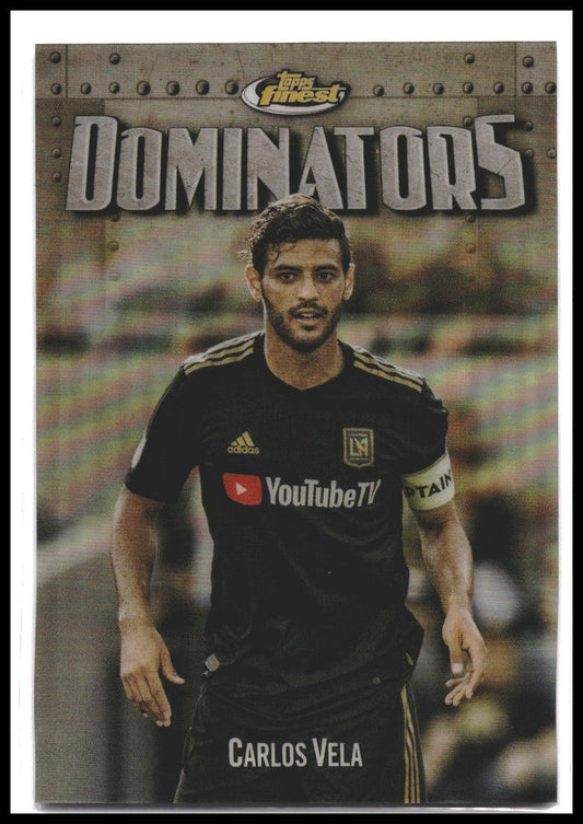 2024 Finest MLS #DO-9 Carlos Vela Finest Dominators