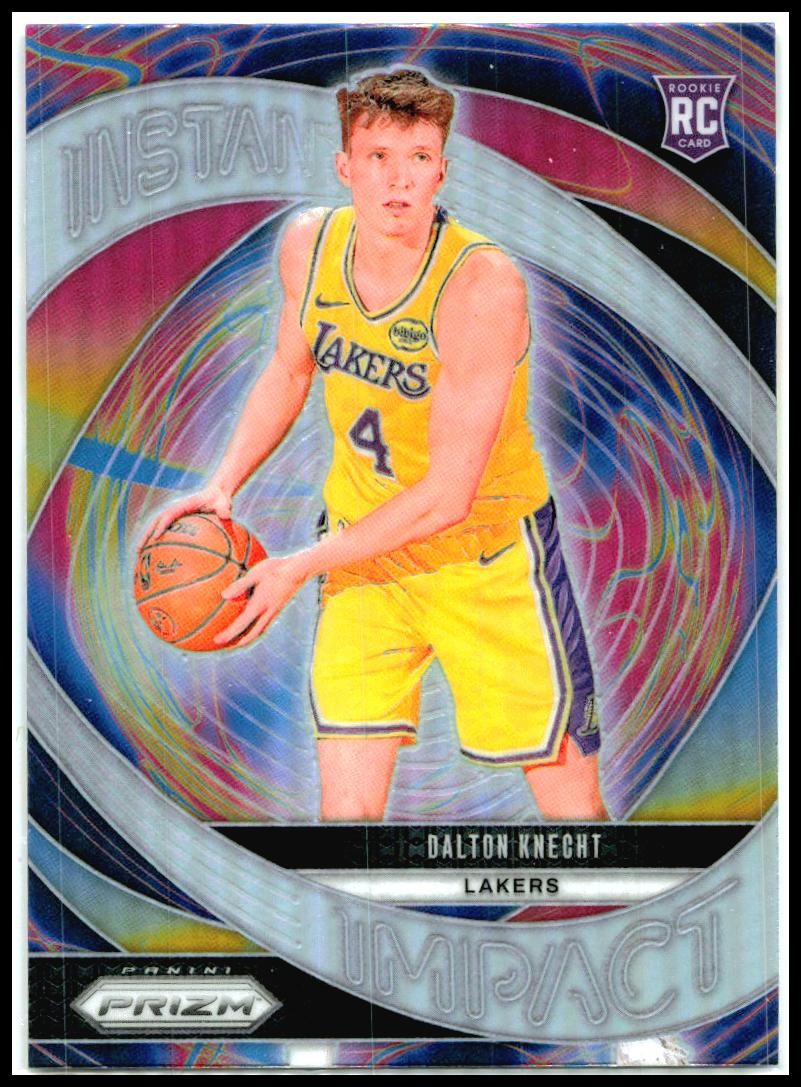 2024-25 Panini Prizm Instant Impact Prizms Silver #5 Dalton Knecht Lakers